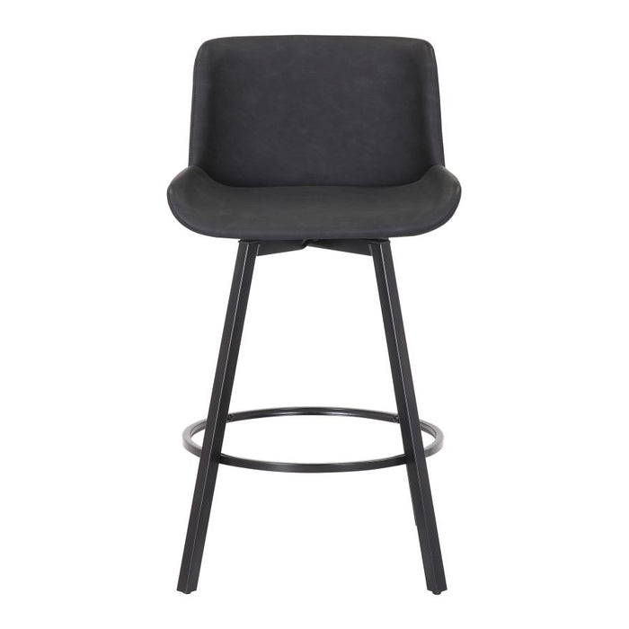 Fern 26" Counter Stool in Vintage Charcoal - Set of 2