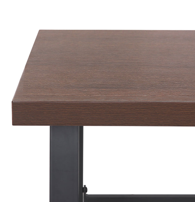 Office Desk with Wooden Top