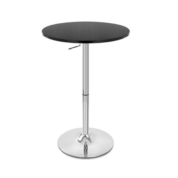 Hope Adjustable Height Pub Table with Black Top