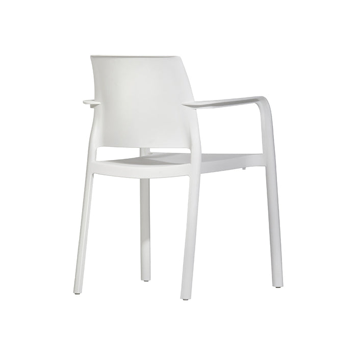 Dock Stackable Armchair - White